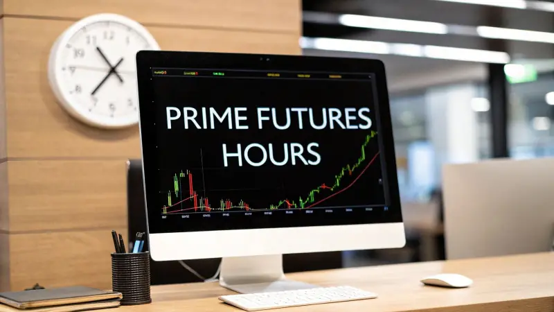 Article thumbnail: The 6 Best Times to Trade Futures for Disciplined Traders in 2026 The 6 Best Times to Trade Futures for Disciplined Traders in 2026