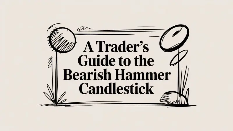 Article thumbnail: A Trader's Guide to the Bearish Hammer Candlestick A Trader's Guide to the Bearish Hammer Candlestick