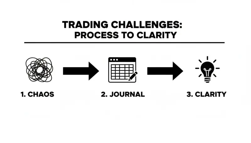 Path from chaotic trading to clearer decisions through an Excel journal.